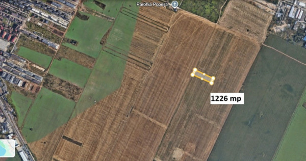 Teren Popesti Leordeni 1226 mp Str Fagului New 2026
