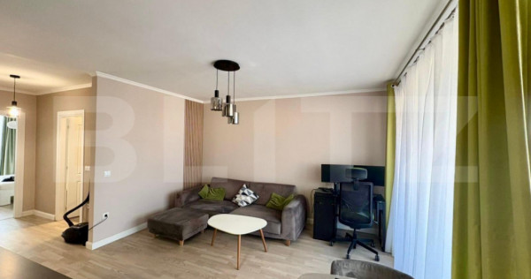 Apartament 2 camere, 52 mp, terasa, bloc nou, Andrei Muresan