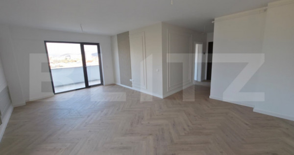 Apartament cu 2 camere, 42.94 mp + 16,63 mp balcon