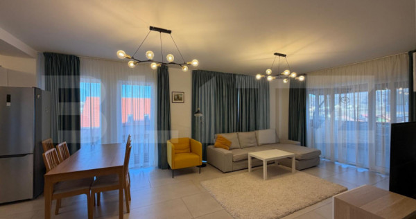 Duplex de 4 camere, 120 mp, gradina , parcare, zona Edgar Qu