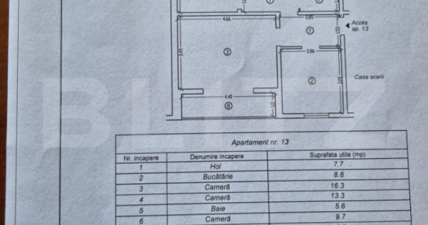 Apartament 3 camere, 68.50 mp, zona Circumvalatiunii