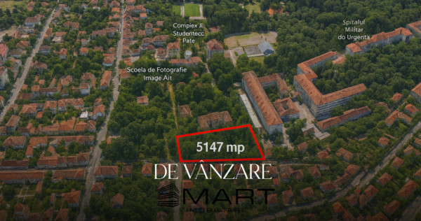 OPORTUNITATE! Teren intravilan 5147mp Bulevardul Victoriei -