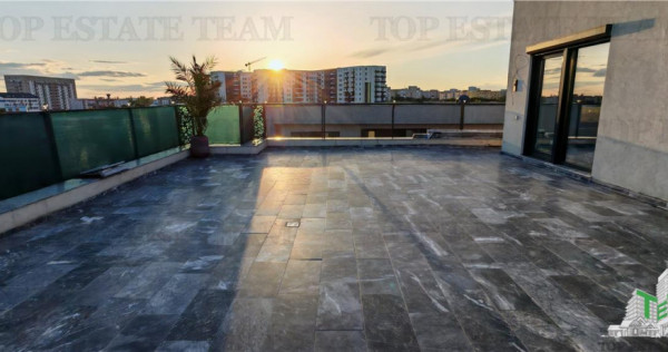 Penthouse 3 camere terasa 184,2mp, finisaje de lux, cu pri