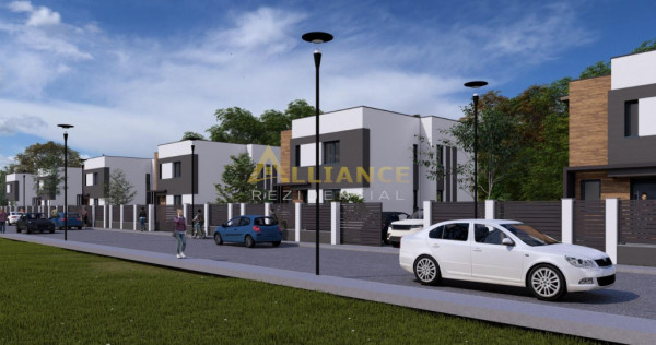 Vila individuala premium -5 camere - teren 470mp - Str.Aviat