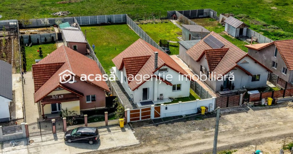 Casă noua, 2022, parter, 2 dormitoare S&acirc;npaul, 10 km Arad