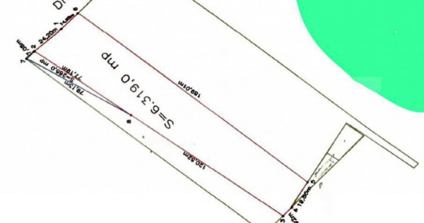 Teren, 6319 mp, deschidere 45 ml, zona Selgros