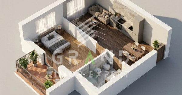 2 camere | Balcon | Etaj 2 cu lift | Calea Turzii&ndash;OMV | Mo