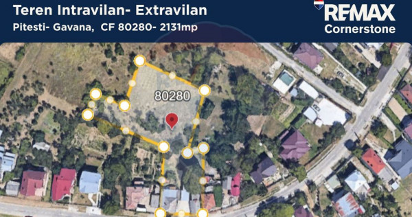 Teren de v&acirc;nzare 2.131mp, Utilități branșate, Piteșt...