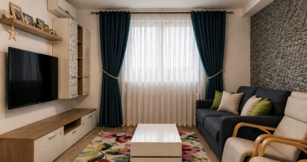De vanzare Apartament 3 camere Complet mobilat si utilat Alunului