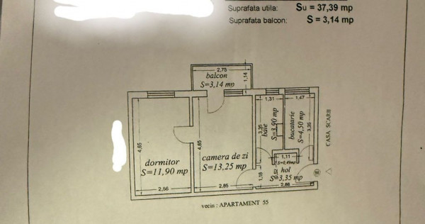 Apartament 2 camere zona KM 4-5