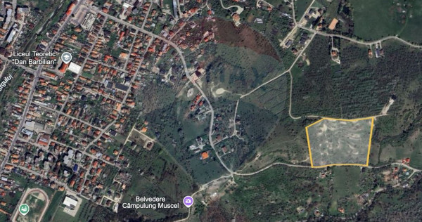 Teren de v&acirc;nzare in Campulung-Muscel - 33598 mp
