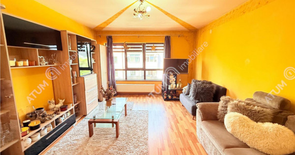 Garsoniera 44 mp etaj intermediar la cheie cu logie Selimbar