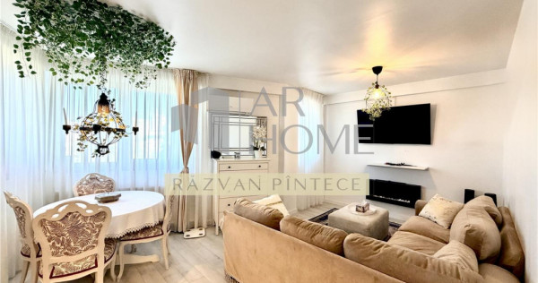 Apartament 3 camere, bloc nou, mobilat utilat, ultracentral