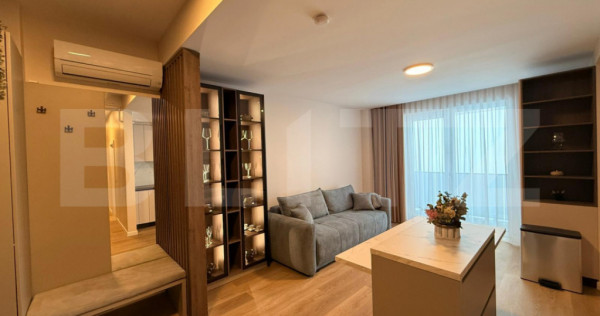 Apartament modern 3 camere, bloc nou, etaj intermediar, cart