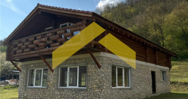 Cabana din piatra de codru si busteni pe Clisura Dunarii, Ca