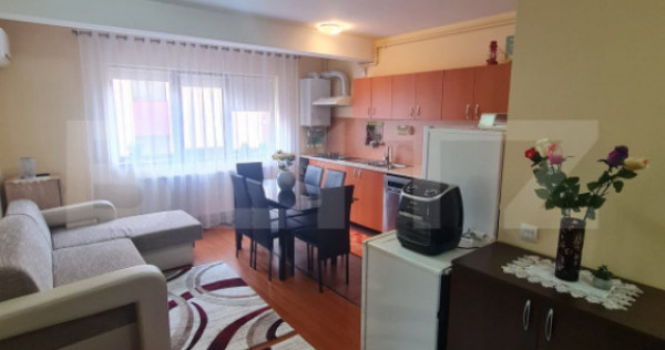 Apartament mobilat si utilat, parcare cu CF inclusa in pret,