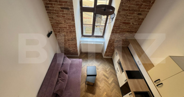 Apartament 1 camera, 27 mp, la casa, Ultracentral