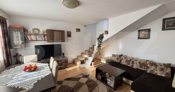 Duplex, 4 camere, 2 băi, 2 parcari balcon, zona Centrala