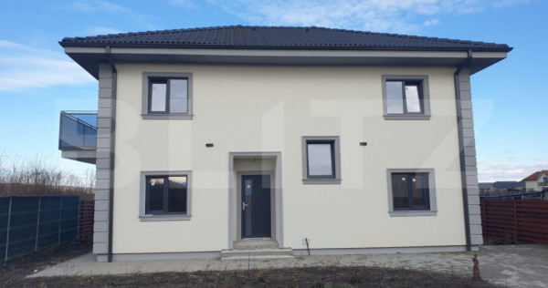 Casa moderna semifinisata la doar 20 km de cluj in Jucu de M