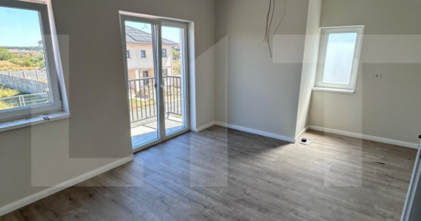Casă duplex cu 3 dormitoare și birou, 120 mp utili, Șag
