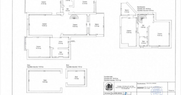 Apartament 5 camere, 135 mp, garaj inclus, zona Elisabetin