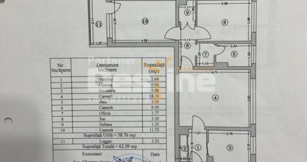 Apartament 3 camere - parter intr-o zona verde si aerisita ?