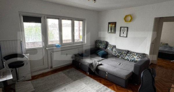 Apartament 2 camere, 55 mp, zona Spitalul Judetean