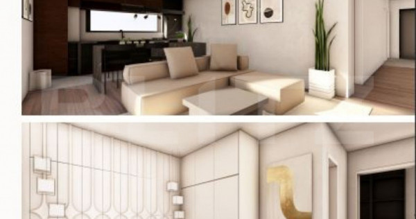 Apartament open space 3 camere 104.12 mp &icirc;n ansamblu cu 0%