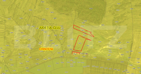 EXCLUSIVITATE - teren extravilan FEIURDENI 23 000 mp