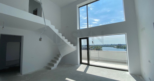 Penthouse Barbu Vacarescu - vedere catre lac