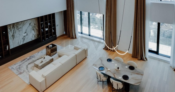 Penthouse pe 2 niveluri I Inaltime 8 metri I Zona Floreasca