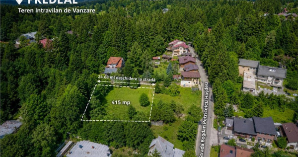 Teren in Predeal zona case cu PUZ si Utilitati