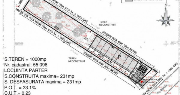 Teren intravil+proiect casa/com.Cornetu/IF la 3min de aut...