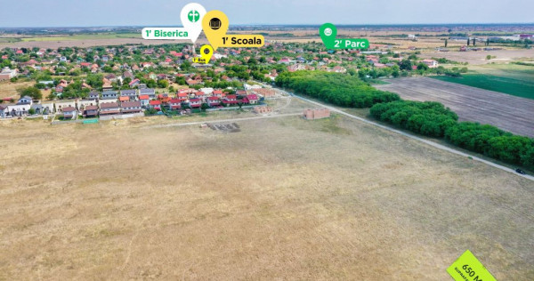 Parcela Intravilan | 650 MP | Covaci | Comision 0