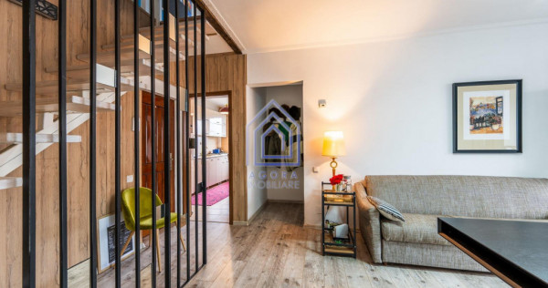 Apartament cu 3 camere ultracentral 81 mp - mobilat si utila