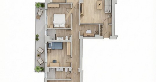Apartament 4 camere &ndash; Pipera - Erou Iancu Nicolae &ndash; 1...