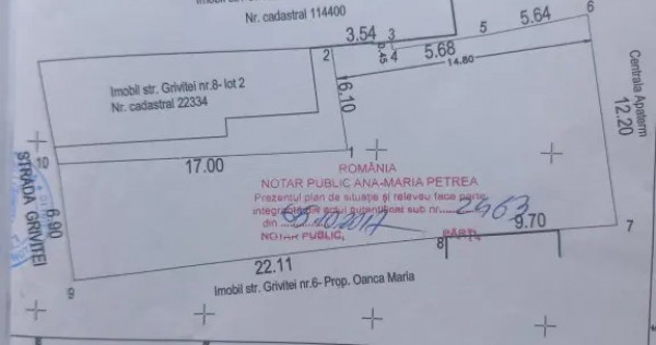 Vand teren intravilan, ultracentral, 279mp, Galati