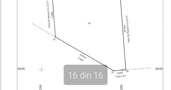 Lot teren Budesti 403mp