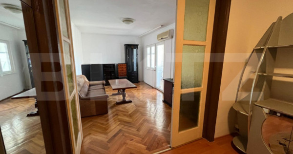 Apartament decomandat cu 3 camere, mobilat - Dacia