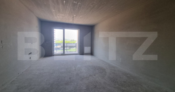 Apartament 2 camere, semifinisat, 46 mp, zona BMW