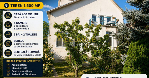 Casa Individuala Soseaua Oltenitei 1500 mp 11 Camere 4 bai