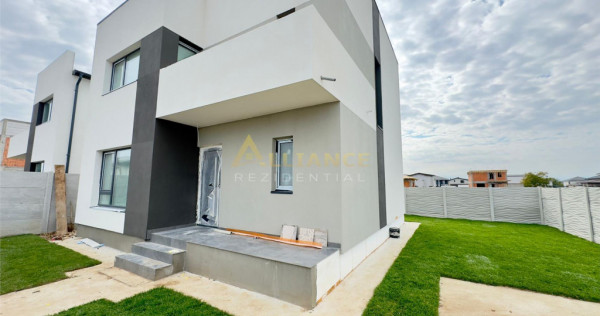 Vila individuala- 375mp teren- 4 camere- beci- Geamuri tripa