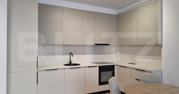 Apartament lux 2 camere 45 mp, terasa 10.30 mp, etaj interme