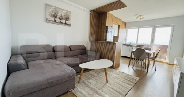 Apartament cu 2 camere/complet mobilat/S&acirc;npetru