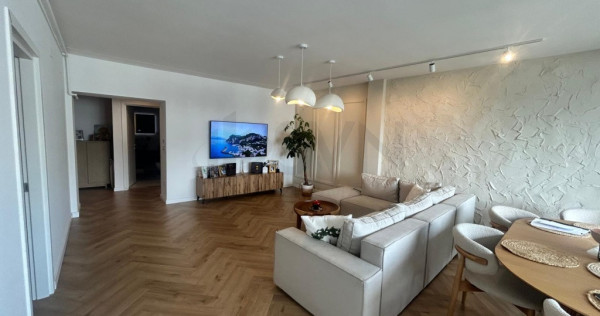 Apartament premium de - 83 mp complet mobilat - Pipera
