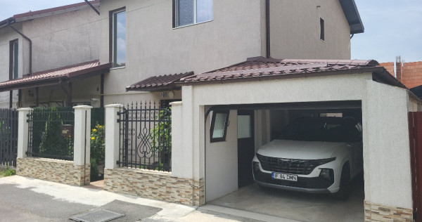 Casa P+1+garaj+terasa,gaz,curent,apa,utilata+mobilata,Bragadiru