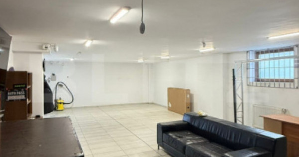 Spatiu comercial versatil, 120 mp, 2 parcari, zona Plopilor