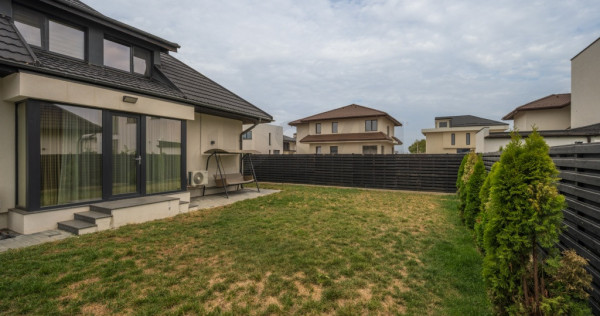 Vila individuala in Tunari l Curte