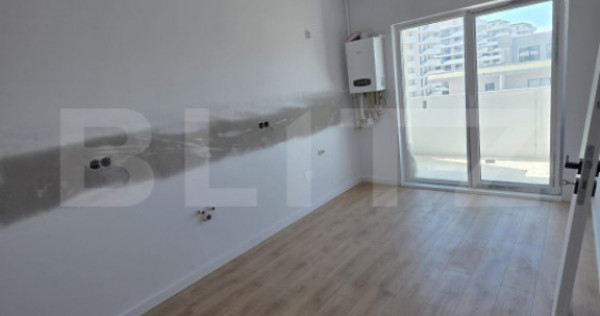 Apartament 2 camere, Finisat, terasa, CF, Zona Centrala!