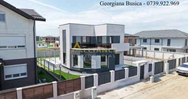 Vila individuala P 1E || 5 camere 2 bai || 430mp teren